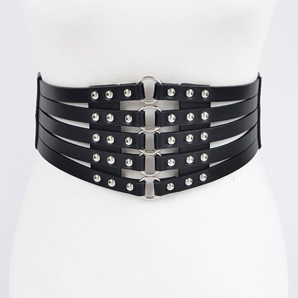 BNWT Plus Size Elastic Wide Corset Fashion Belt